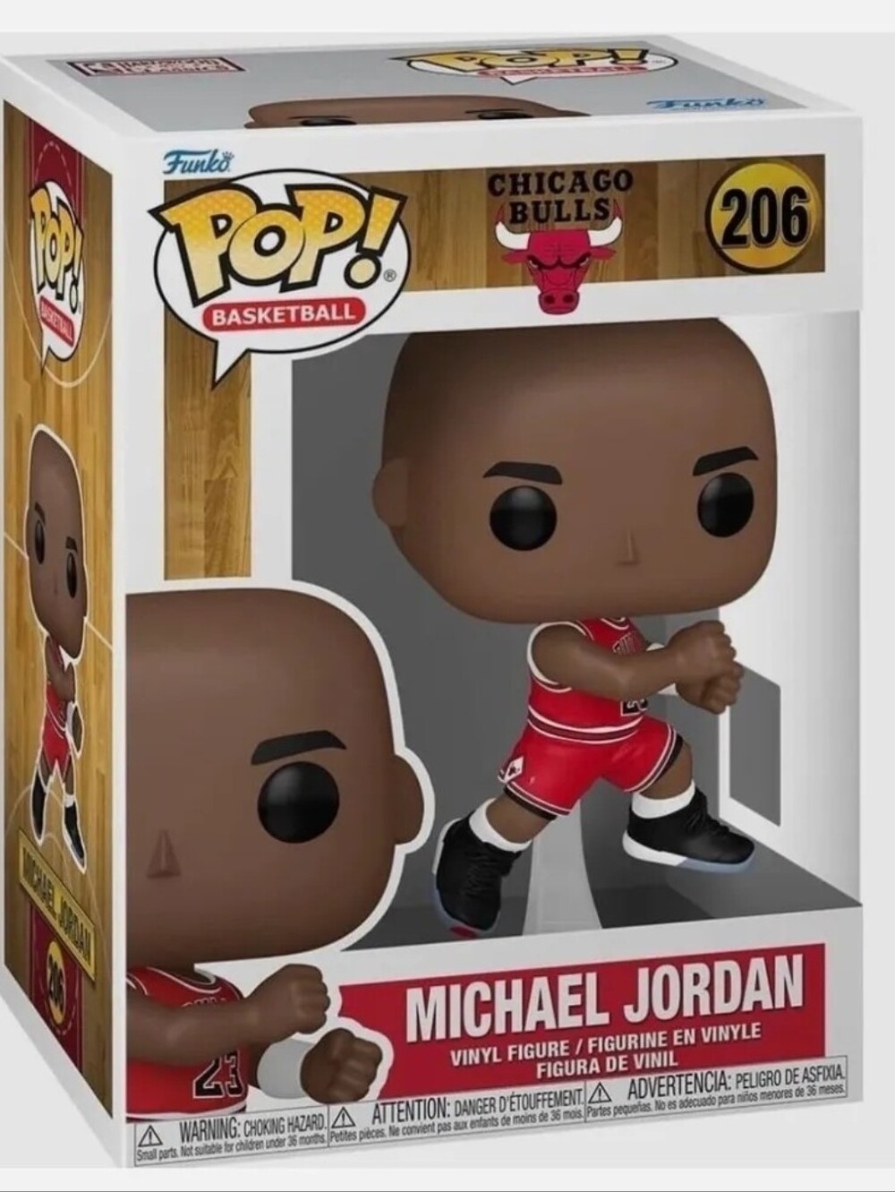 Funko Pop NBA Legends Michael Jordan 1989 Playoffs #206